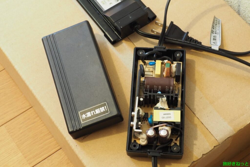 コトブキ1200フラットLEDライトが点灯しなくなったので修理した方法